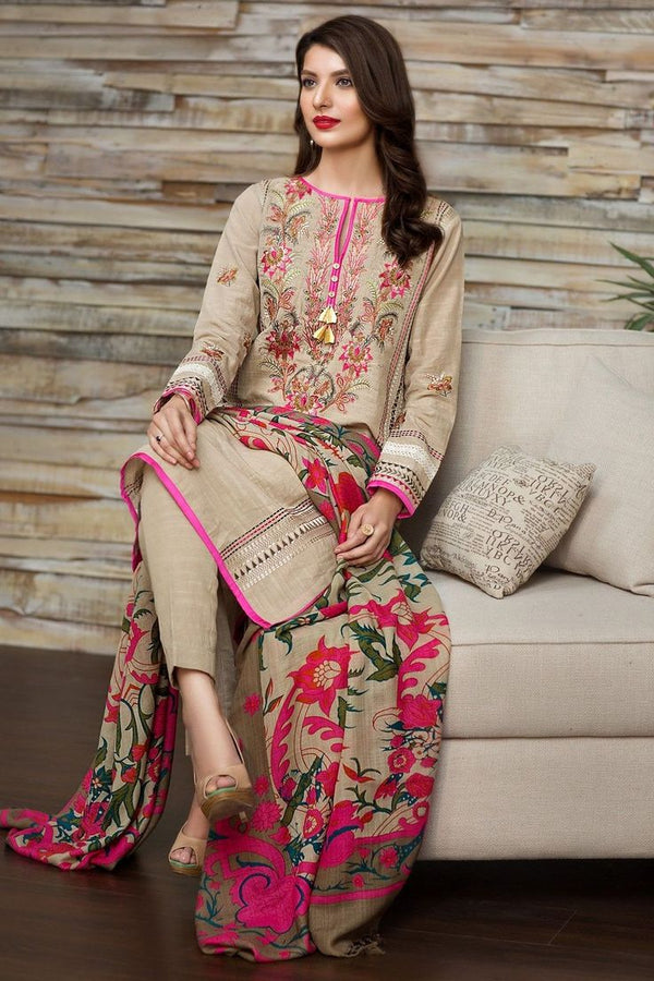 Khaadi Skin Quality Gaurnteed Lawn 3pc